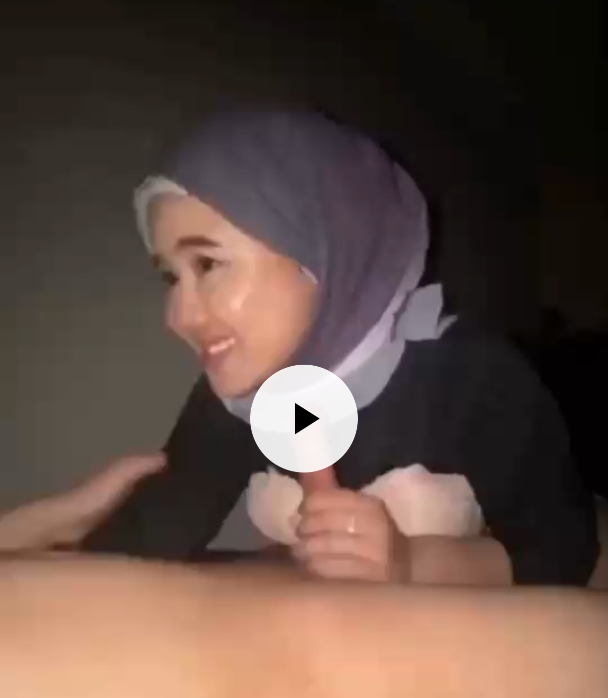hijab mencoba gaya baru