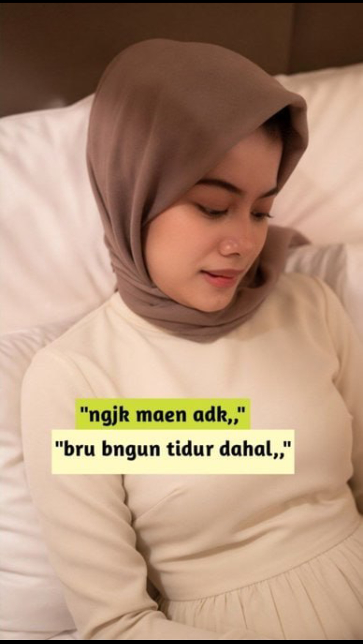 bangun tidur