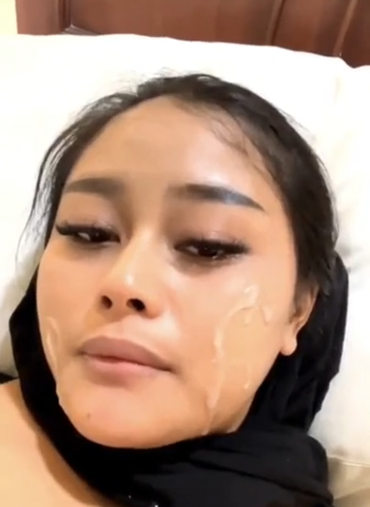 raisa hijab crt muka