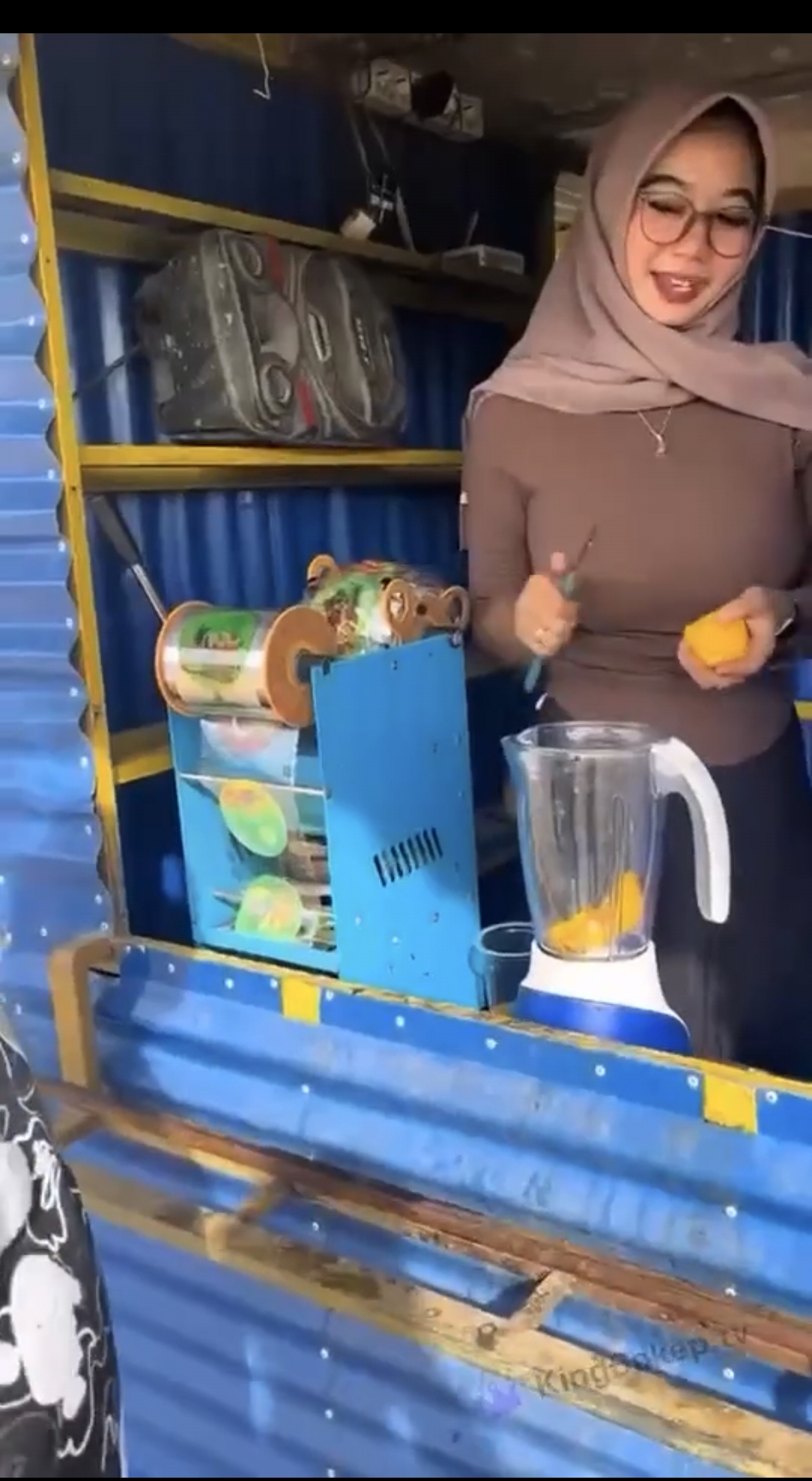 tiktoker penjual jus