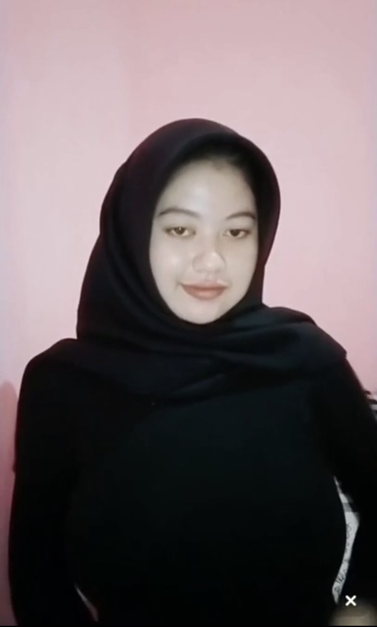 hijab hitam