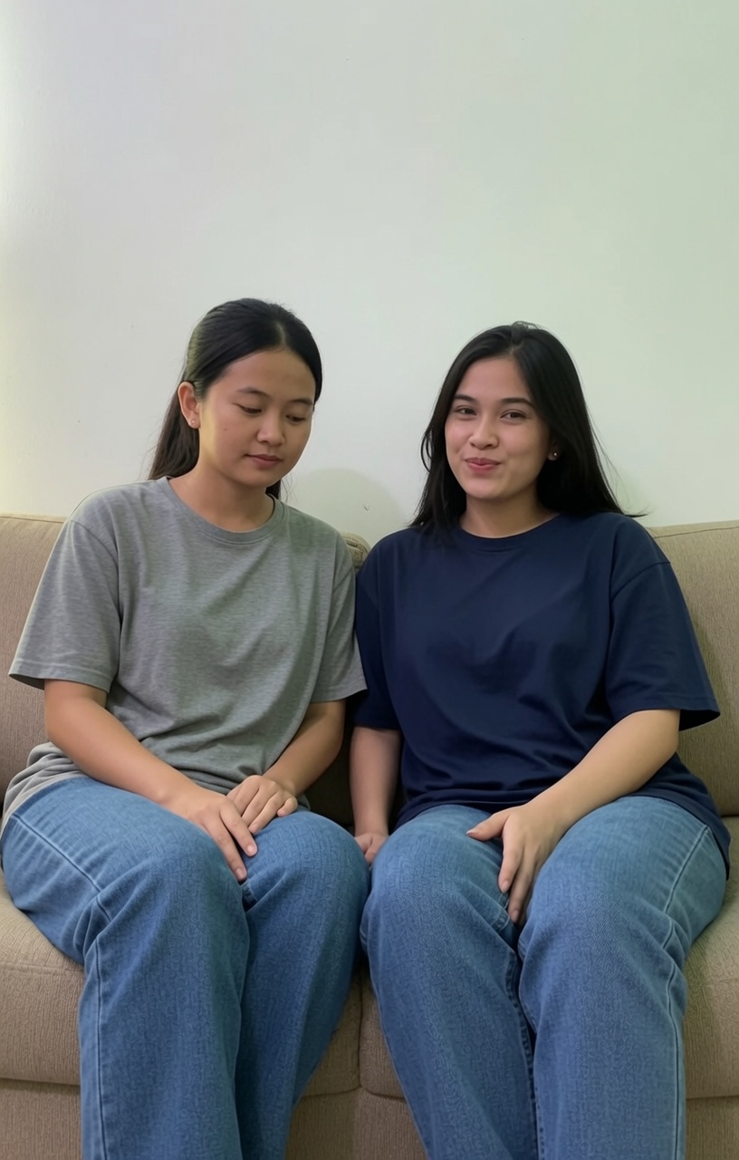 dibantu temen