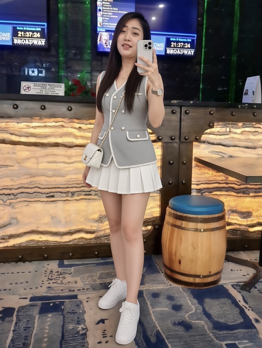 SPG cantik kejar target