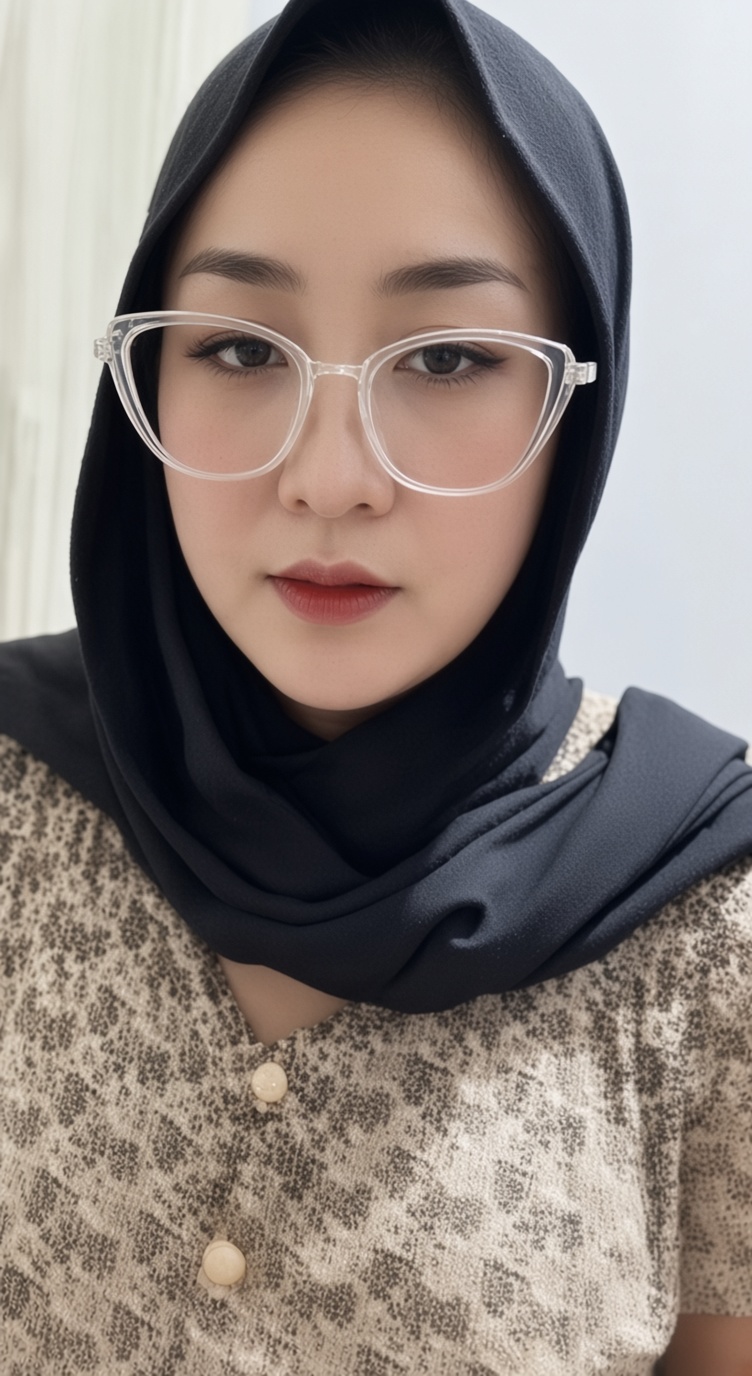hijab kacamata