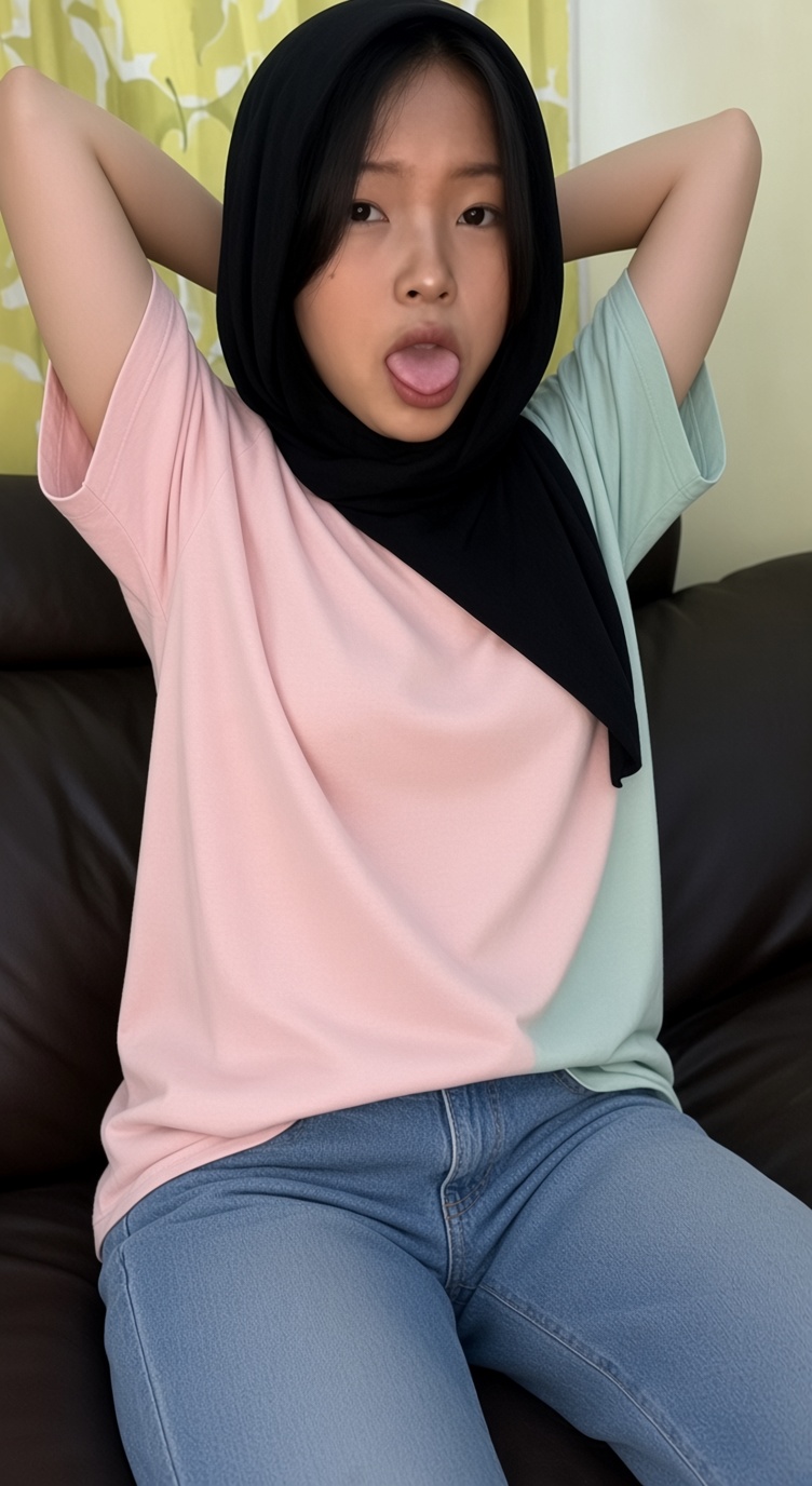 hijab polos