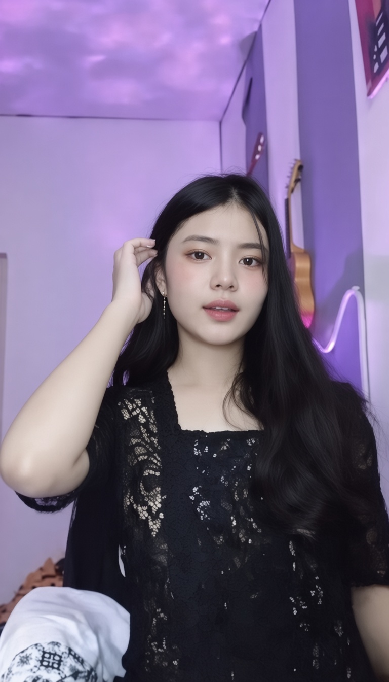 akhirnya nemu kebaya hitam full