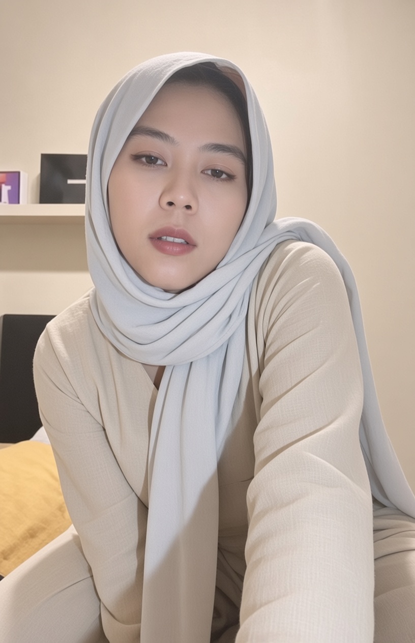 hijab mainnya hebat